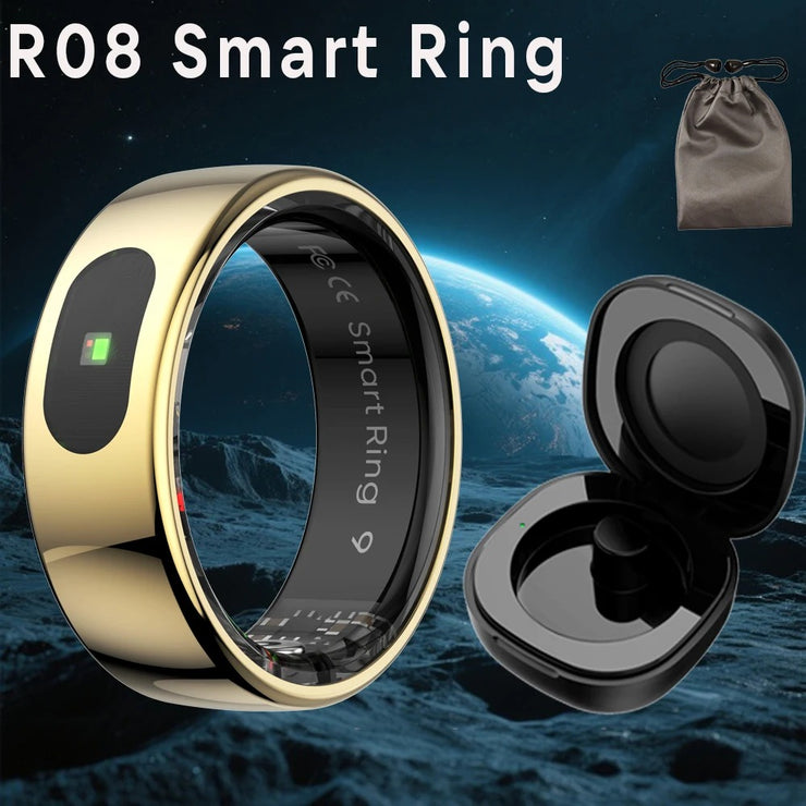 2025 Smart Ring R08 Women Men Qring Remote