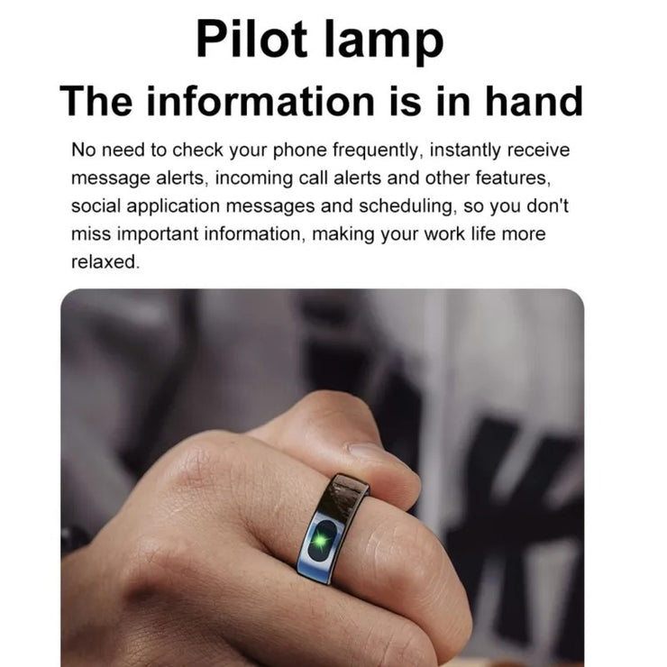 2025 Smart Ring R08 Women Men Qring Remote