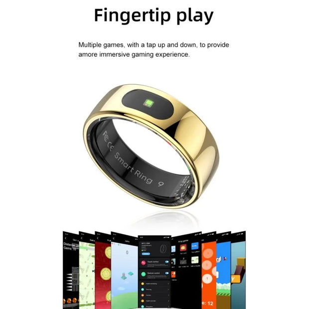 2025 Smart Ring R08 Women Men Qring Remote