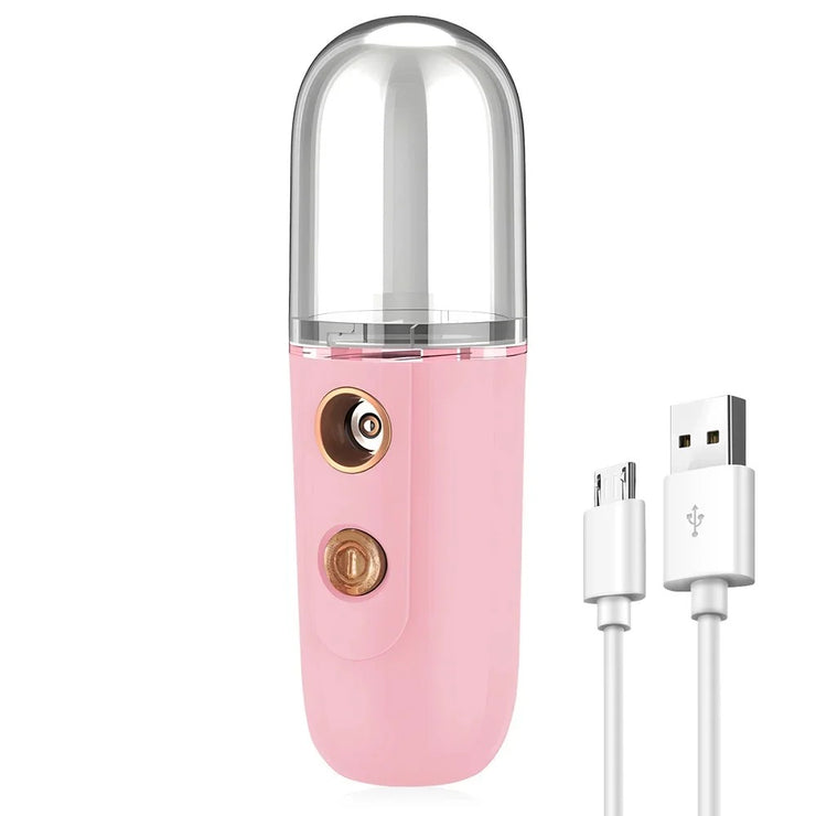 Mini Facial Steamer Nano Spray Moisturizing