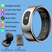 2025 Smart Ring R08 Women Men Qring Remote